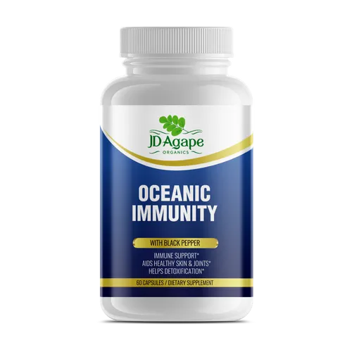 Oceanic Immunity - Irish Moss, Bladderwrack & Burdock with BioPerine
